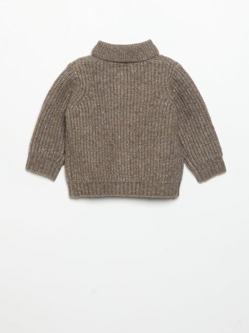 Gilet met sjaalkraag - Kiabi