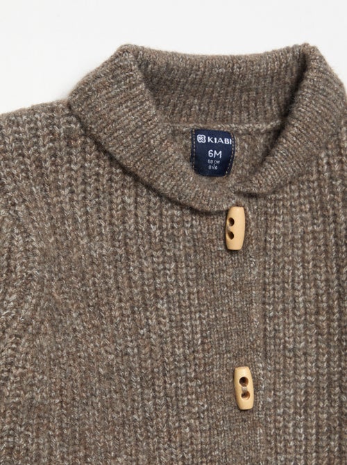 Gilet met sjaalkraag - Kiabi