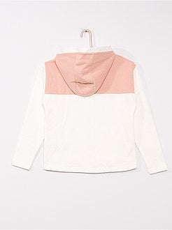 Girly sweater met rits - Kiabi