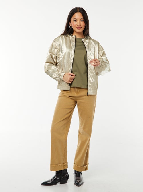 Glanzend windjack - Kiabi