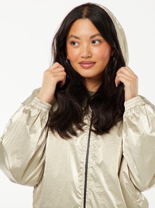 Glanzend windjack - Kiabi