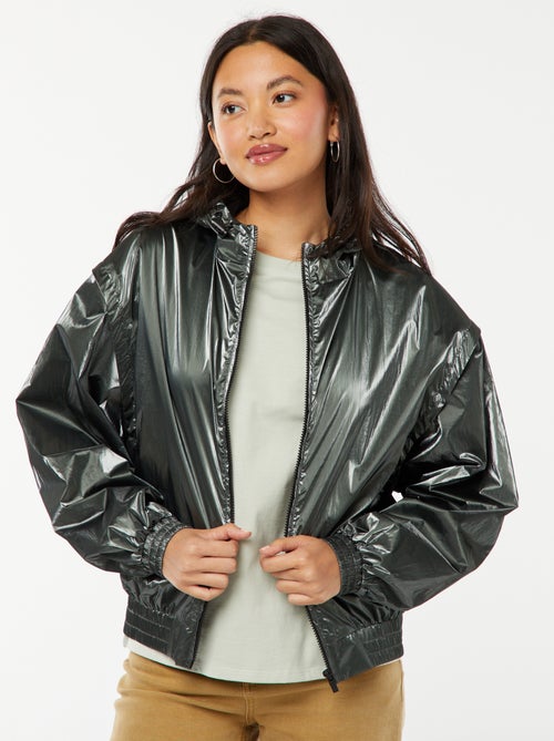 Glanzend windjack - Kiabi