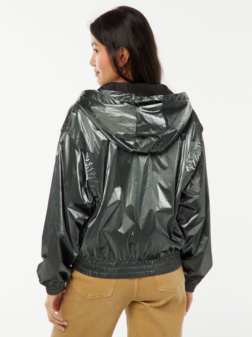 Glanzend windjack - Kiabi