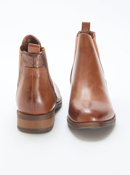 Glanzende Chelsealaarsjes - Kiabi