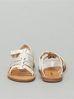 Schoenen - Glanzende sandalen - Kiabi