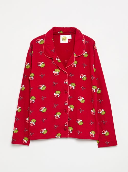 Grinch-pyjama 2-delig - Pyjamajasje + broek - Kiabi Grinch-pyjama 2-delig - Pyjamajasje + broek - Kiabi