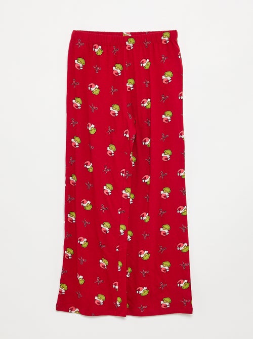 Grinch-pyjama 2-delig - Pyjamajasje + broek - Kiabi Grinch-pyjama 2-delig - Pyjamajasje + broek - Kiabi