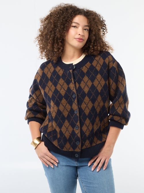 Grofgebreid vest - Kiabi