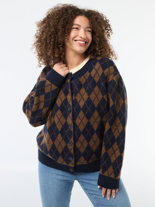 Grofgebreid vest - Kiabi