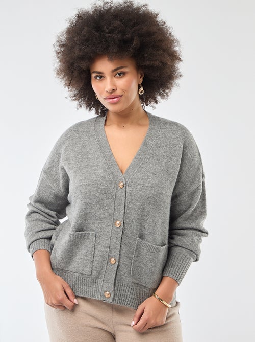 Grofgebreid vest - Kiabi