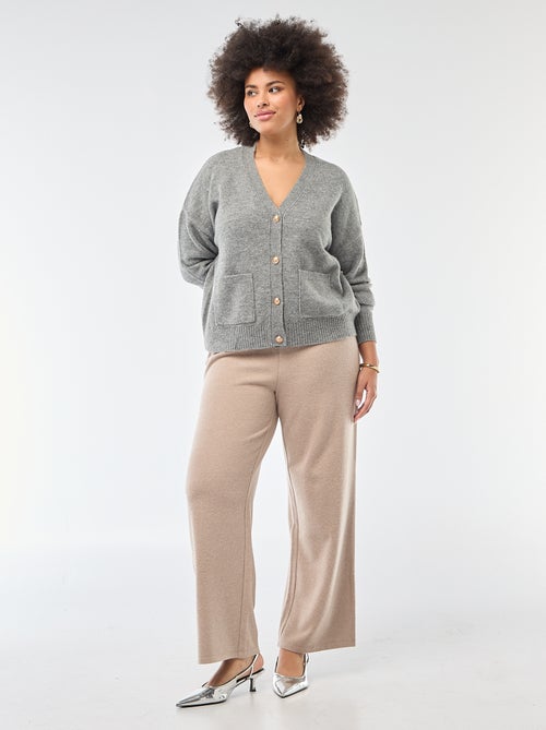 Grofgebreid vest - Kiabi