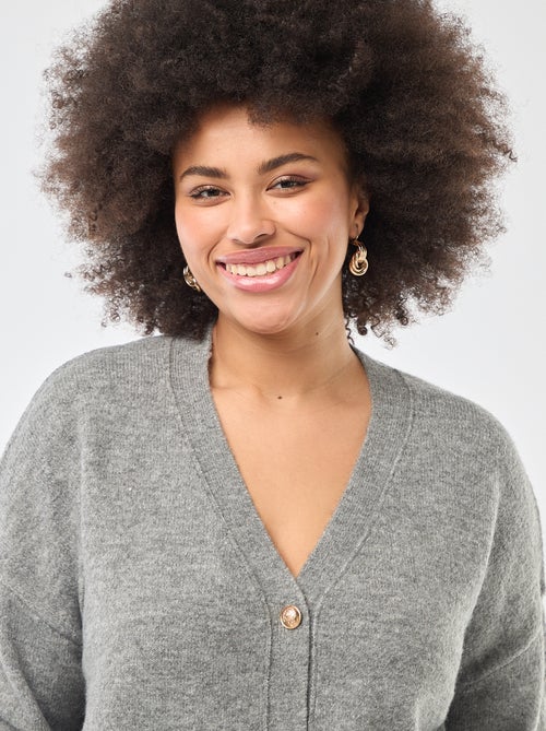 Grofgebreid vest - Kiabi