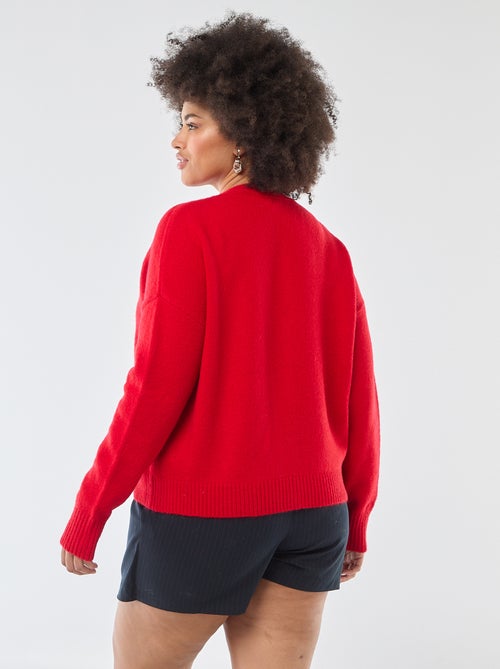 Grofgebreid vest - Kiabi