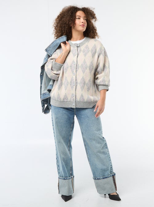 Grofgebreid vest - Kiabi