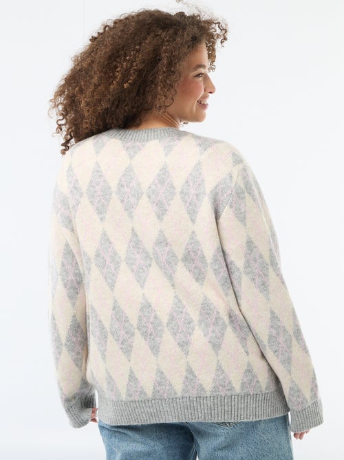 Grofgebreid vest - Kiabi