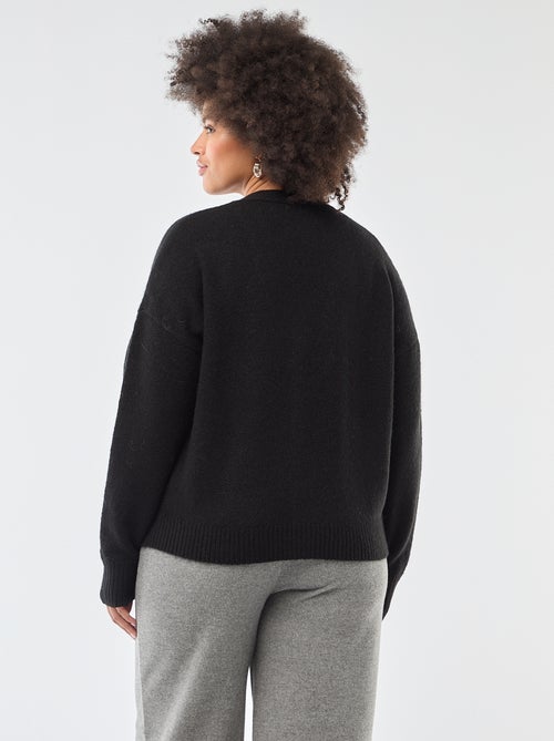 Grofgebreid vest - Kiabi