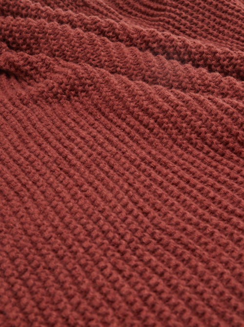 Grofgebreide deken 160 x 130 cm - Kiabi Home - Kiabi