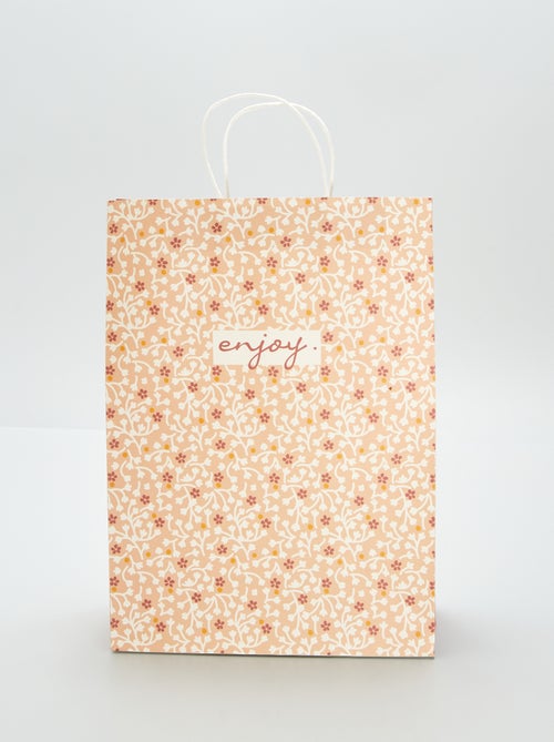 Groot cadeautasje met print - Kiabi