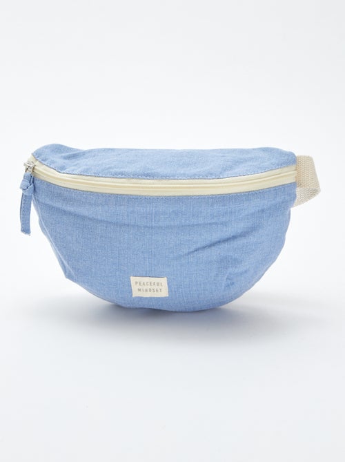 Groot heuptasje met geweven etiket - Kiabi Groot heuptasje met geweven etiket - Kiabi