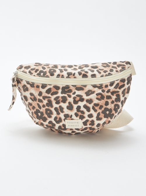 Groot heuptasje met geweven etiket - Kiabi Groot heuptasje met geweven etiket - Kiabi