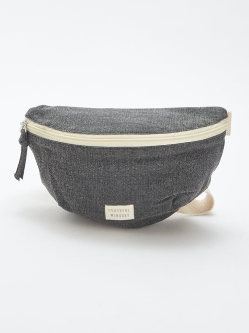 Groot heuptasje met geweven etiket - Kiabi Groot heuptasje met geweven etiket - Kiabi