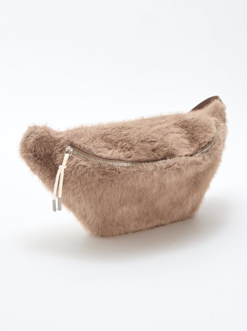 Groot heuptasje van imitatiebont - Kiabi