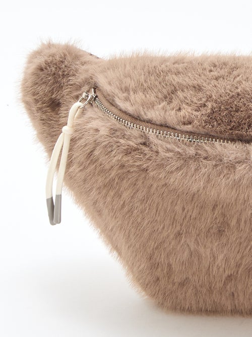 Groot heuptasje van imitatiebont - Kiabi