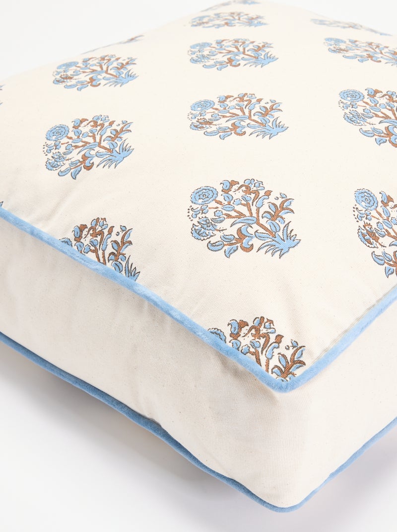 Groot vloerkussen - Kiabi Home Blauw - Kiabi