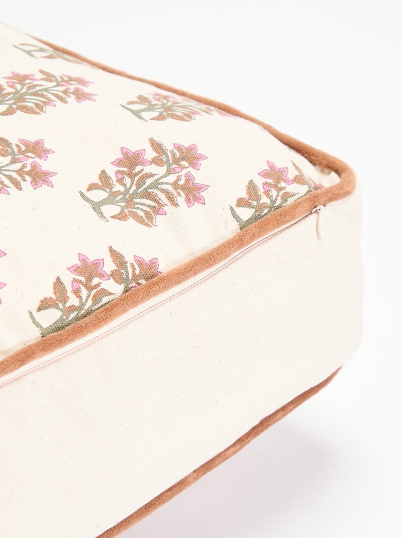 Groot vloerkussen - Kiabi Home Rose - Kiabi