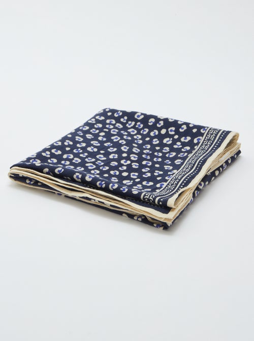 Grote foulard met print - Kiabi