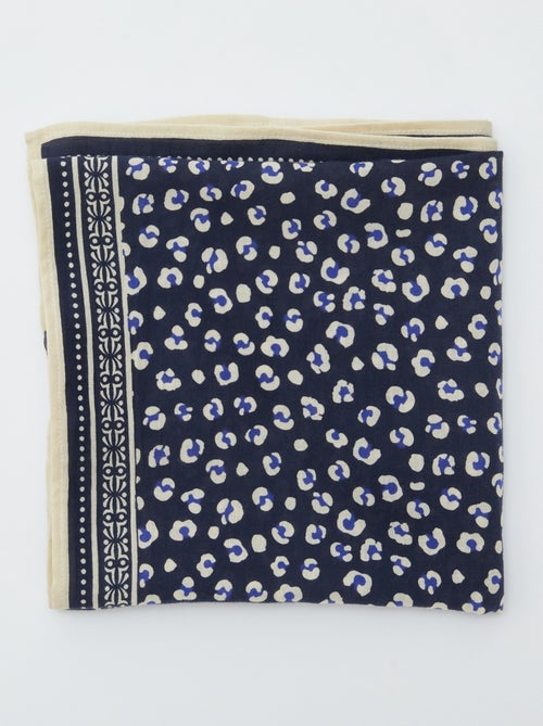 Grote foulard met print - Kiabi