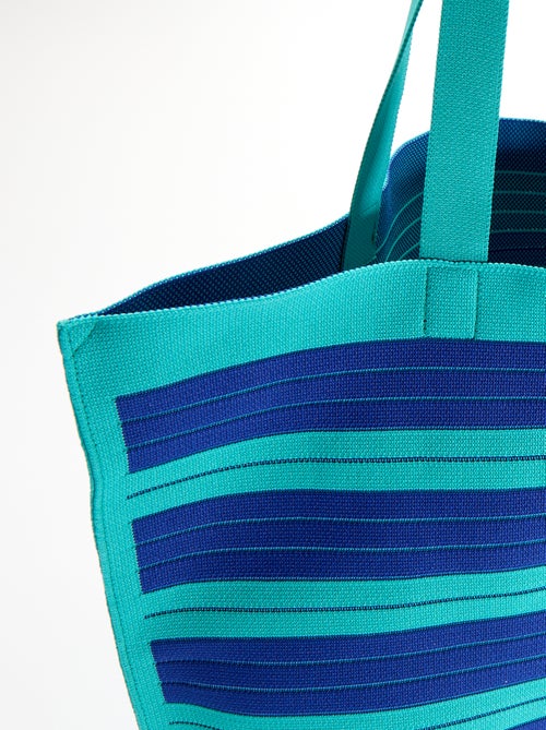 Grote gestreepte shopper - Kiabi