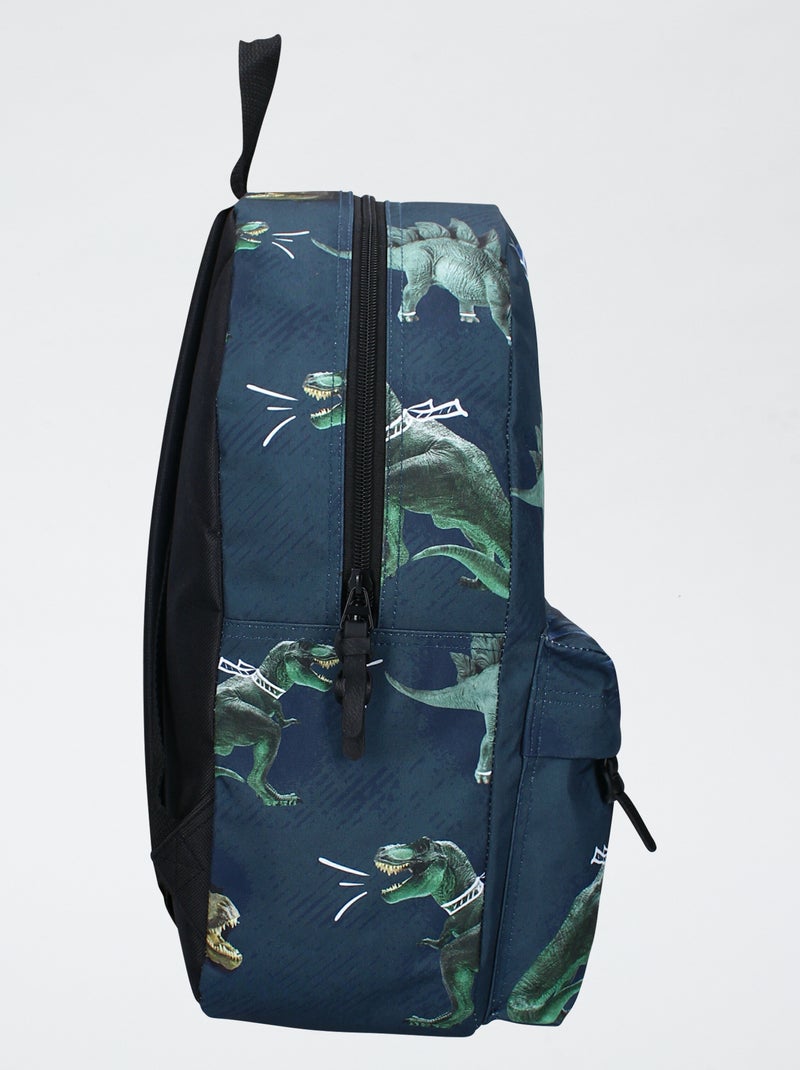 Grote rugzak in dinothema Blauw - Kiabi