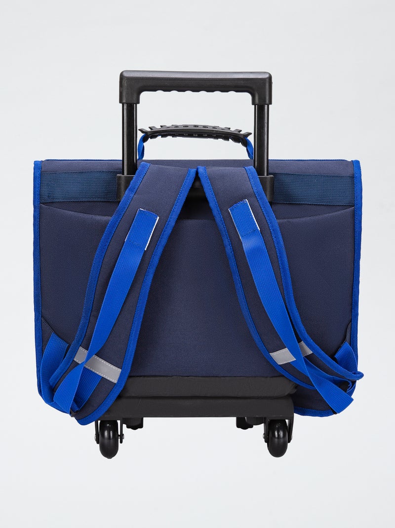 Grote schooltas met Sonic-print BLAUW - Kiabi