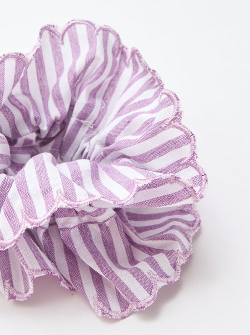 Grote scrunchie met vichyruit - Kiabi