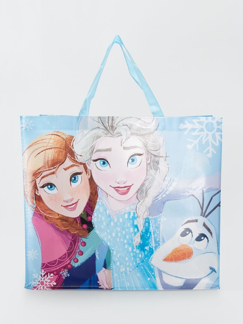 Grote shopper 'Frozen' blauw - Kiabi