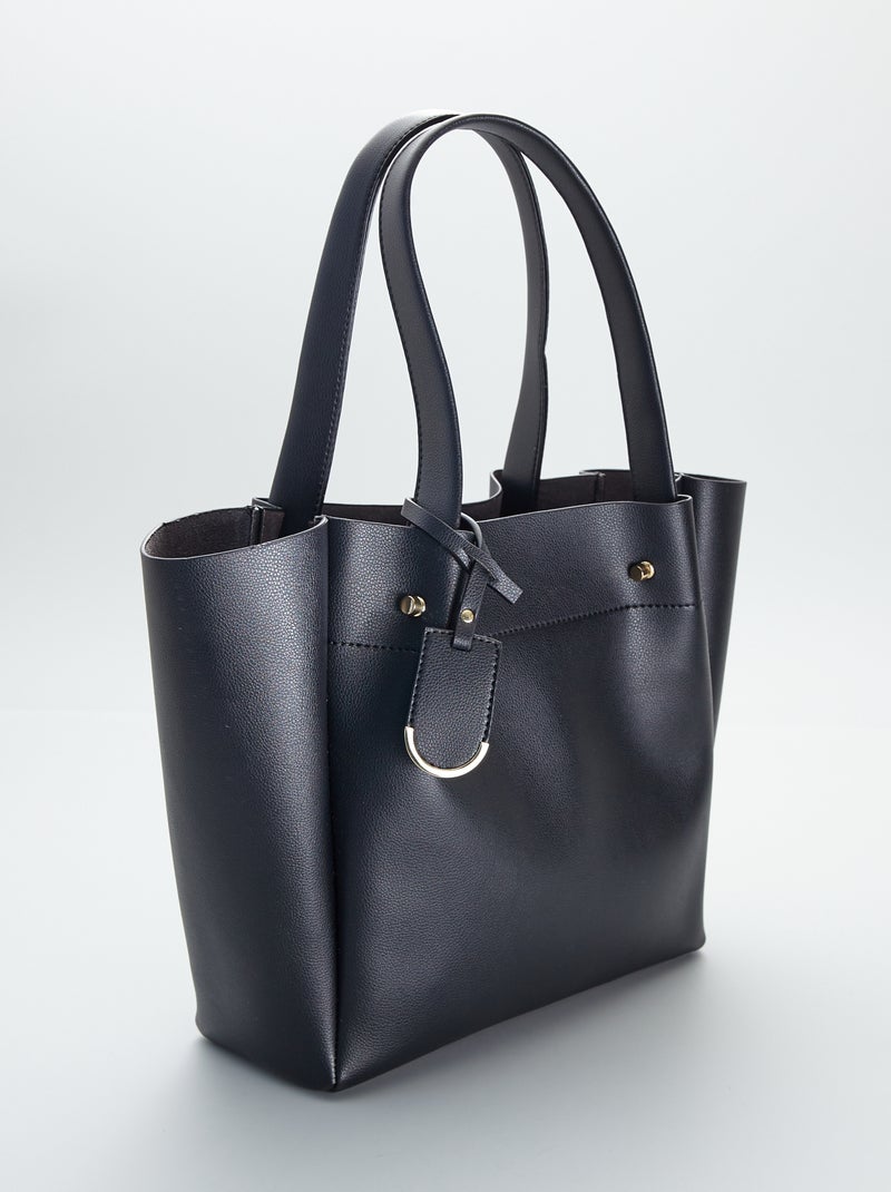 Grote shopper ZWART - Kiabi