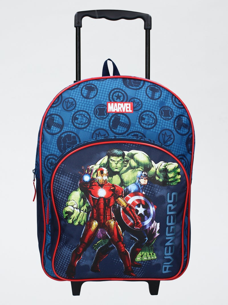 Grote tas met wieltjes 'Marvel' Blauw - Kiabi
