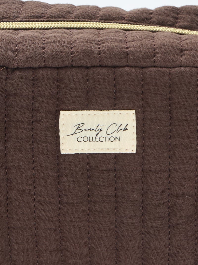 Grote toilettas Bruin - Kiabi