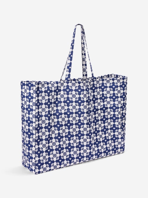 Grote totebag als boodschappentas in XXL-formaat - Kiabi