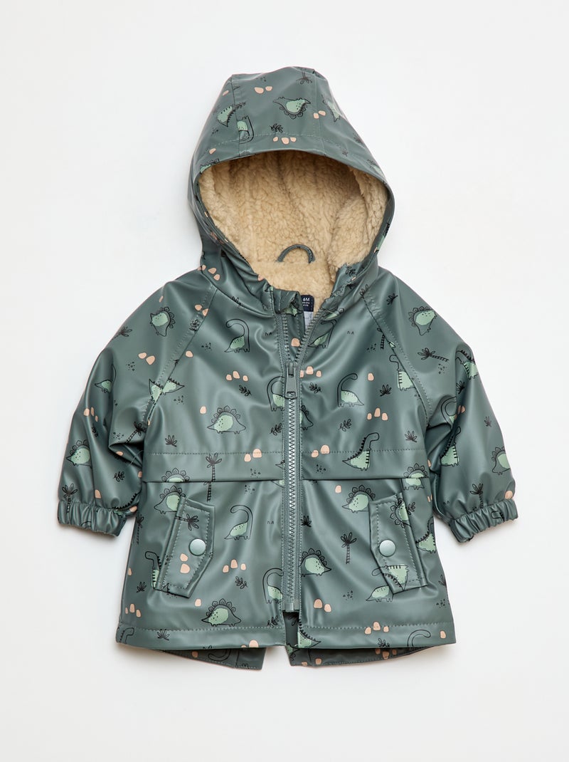 Gummy parka Groen - Kiabi