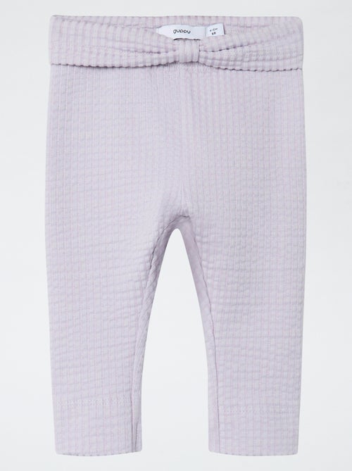 'Guppy'-legging van wafelstof - Kiabi