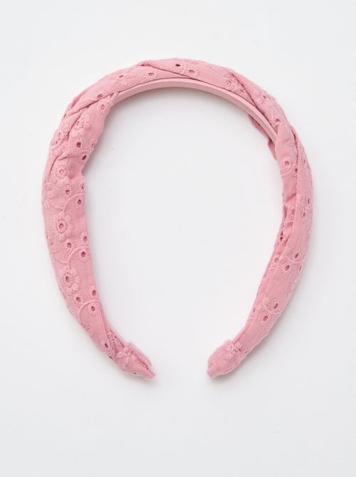 Haarband van Engels borduurwerk - Kiabi