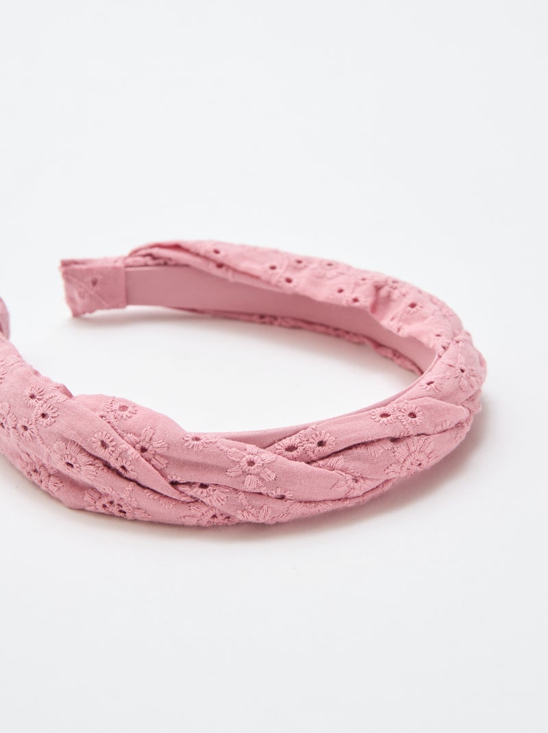 Haarband van Engels borduurwerk Rose - Kiabi