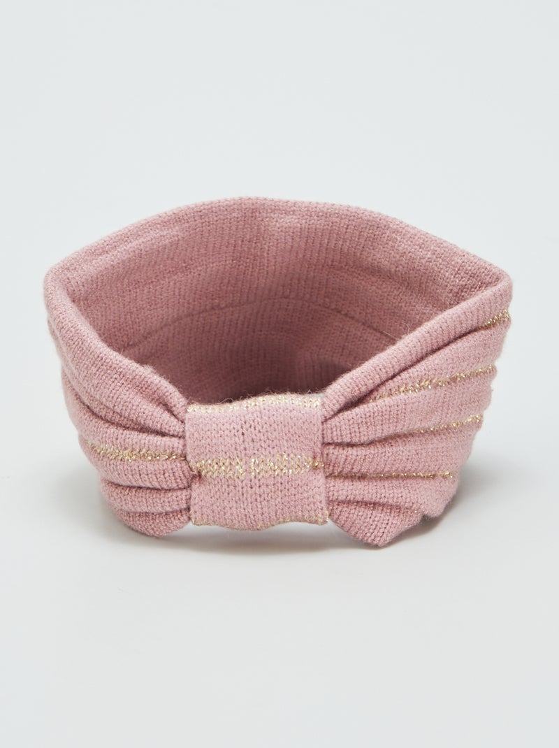Haarband van tricot ROSE - Kiabi