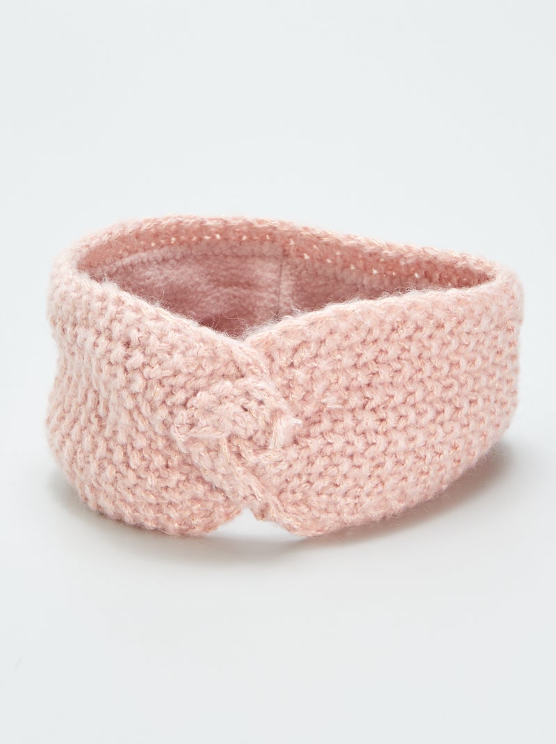 Haarband van tricot ROSE - Kiabi