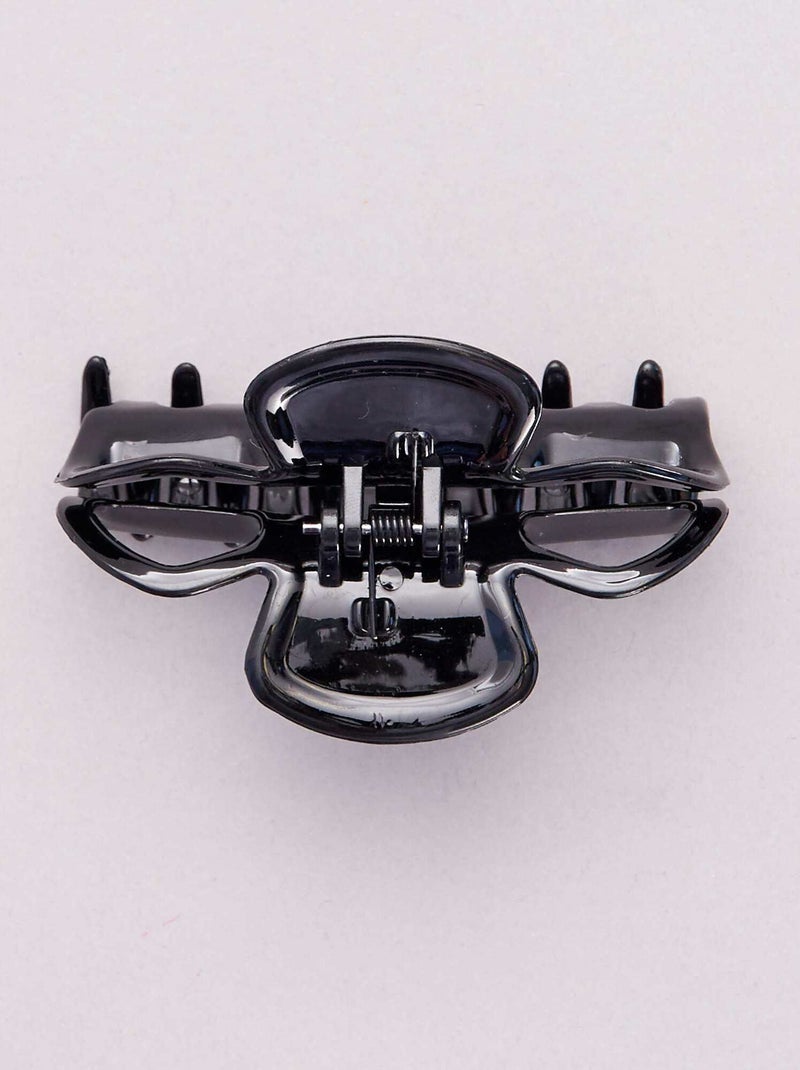 Haarclipje met krab zwart - Kiabi