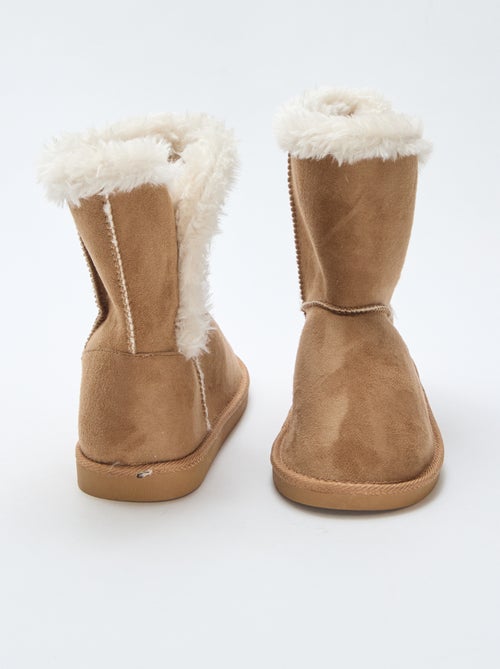 Halfhoge gevoerde laarzen - Kiabi