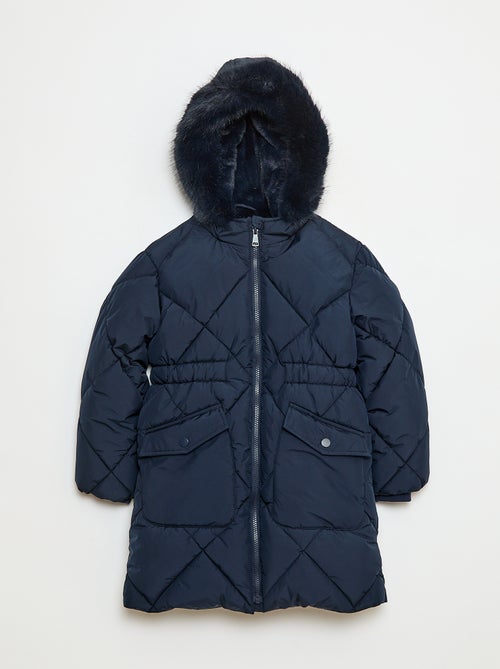 Halflang, warm waterafstotend donsjack - Kiabi