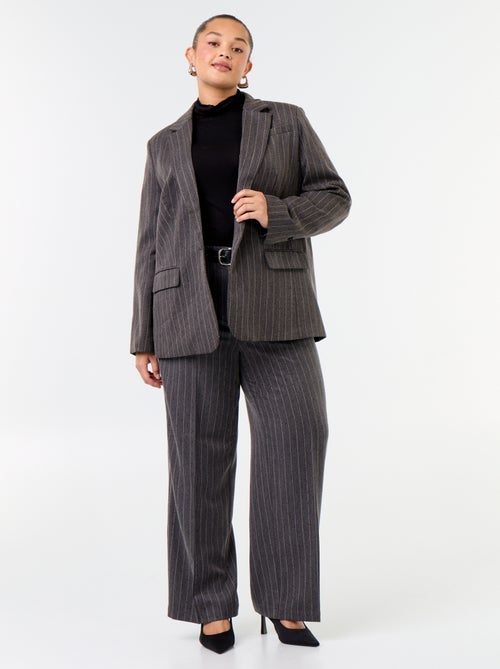 Halflange blazer met strass - Kiabi